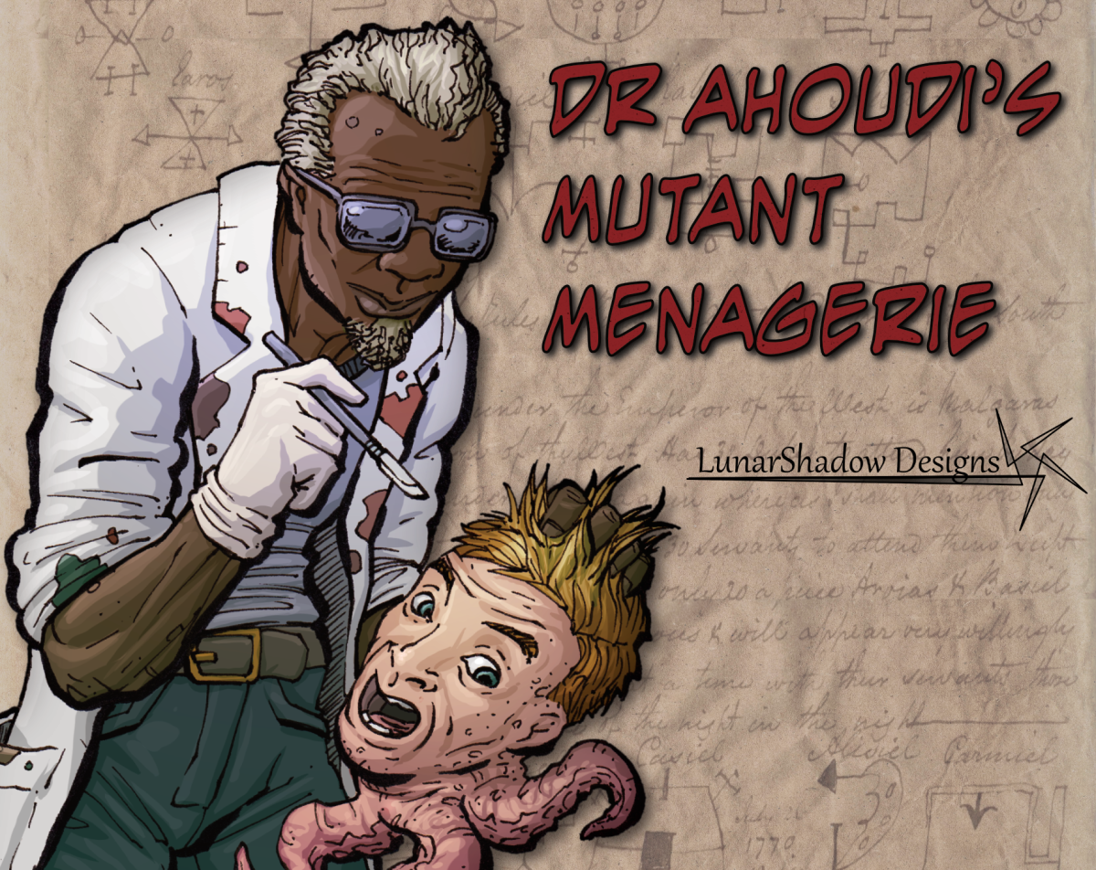 Cover image for Dr Ahoudi's Mutant Menagerie