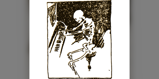 Cover image for The Skeleton Diary