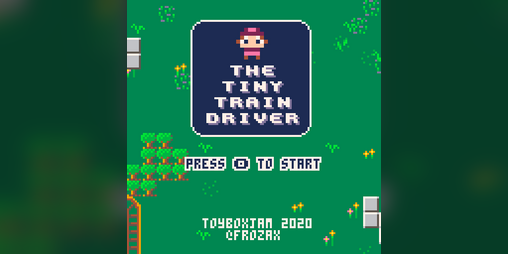 Cover image for The Tiny Train Driver