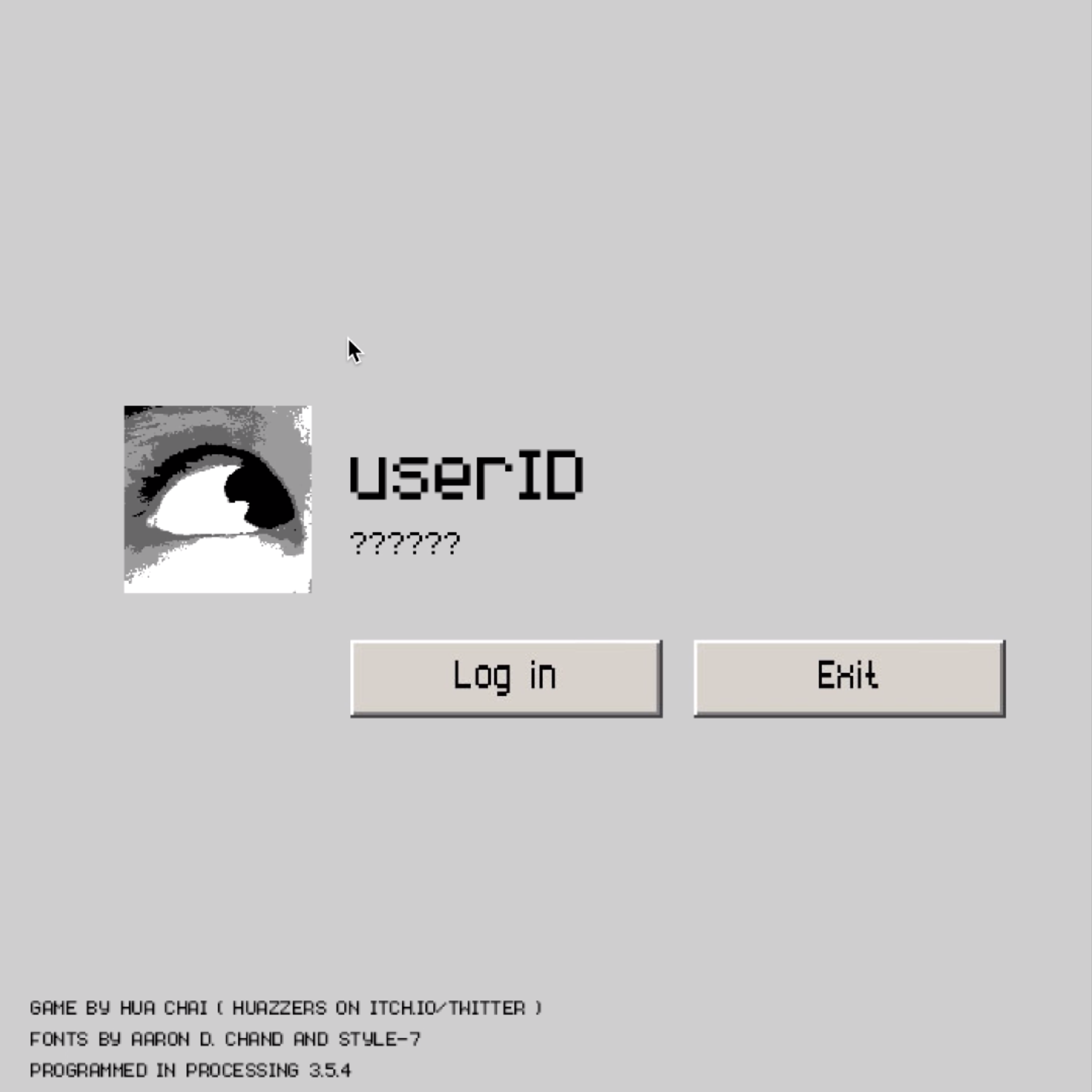 userID - Start page