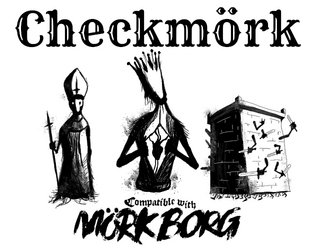 Checkmörk   - A collection of chess themed enemies for MÖRK BORG 