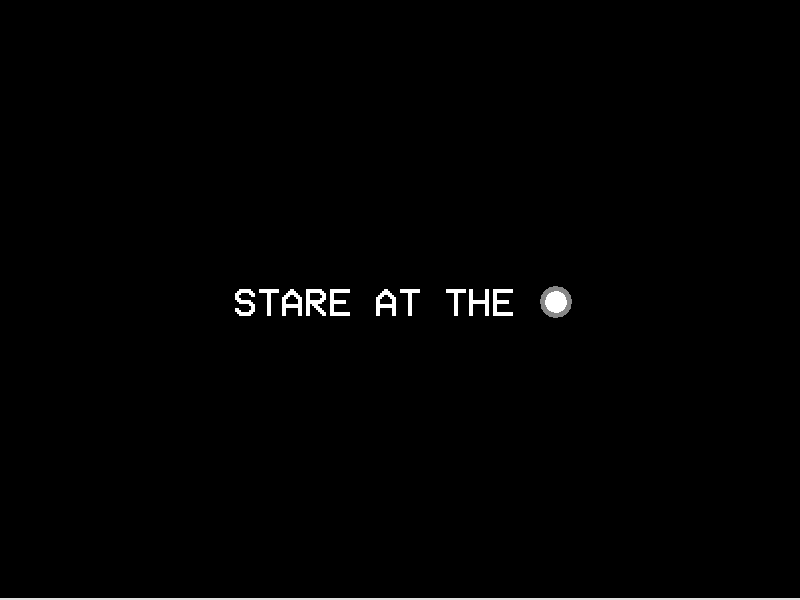STARE AT THE DOT. cover