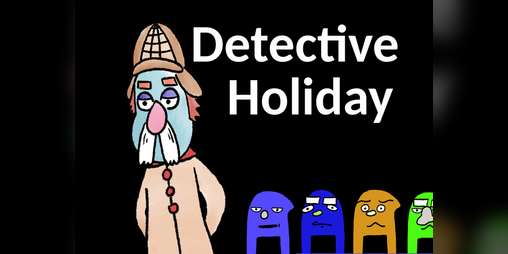 Cover image for Detective Holiday in the New Years Nightmare