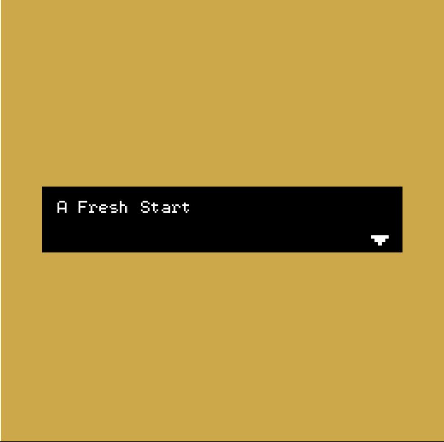 A Fresh Start