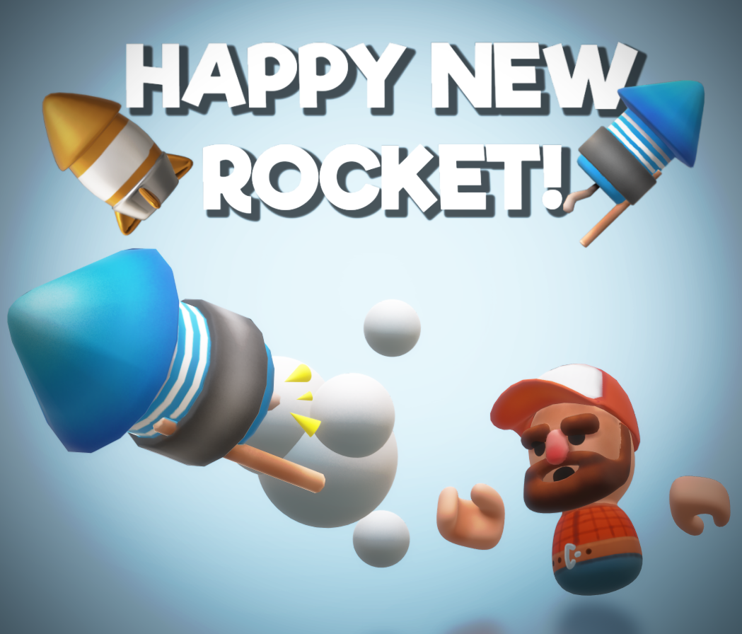 Cover image for Happy New Rocket!