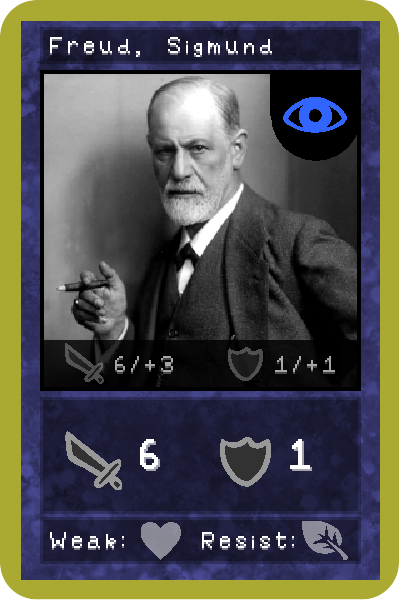 Sigmund Freud card