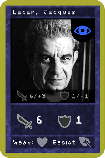 Jacques Lacan card