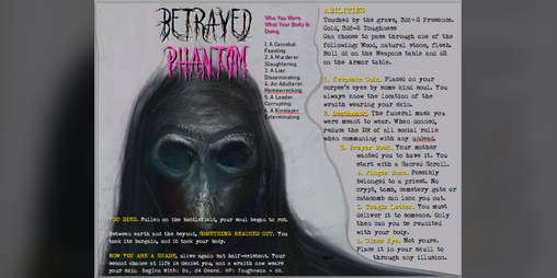 Cover image for BETRAYED PHANTOM