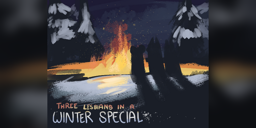 Cover image for Three Lesbians in a Winter Special