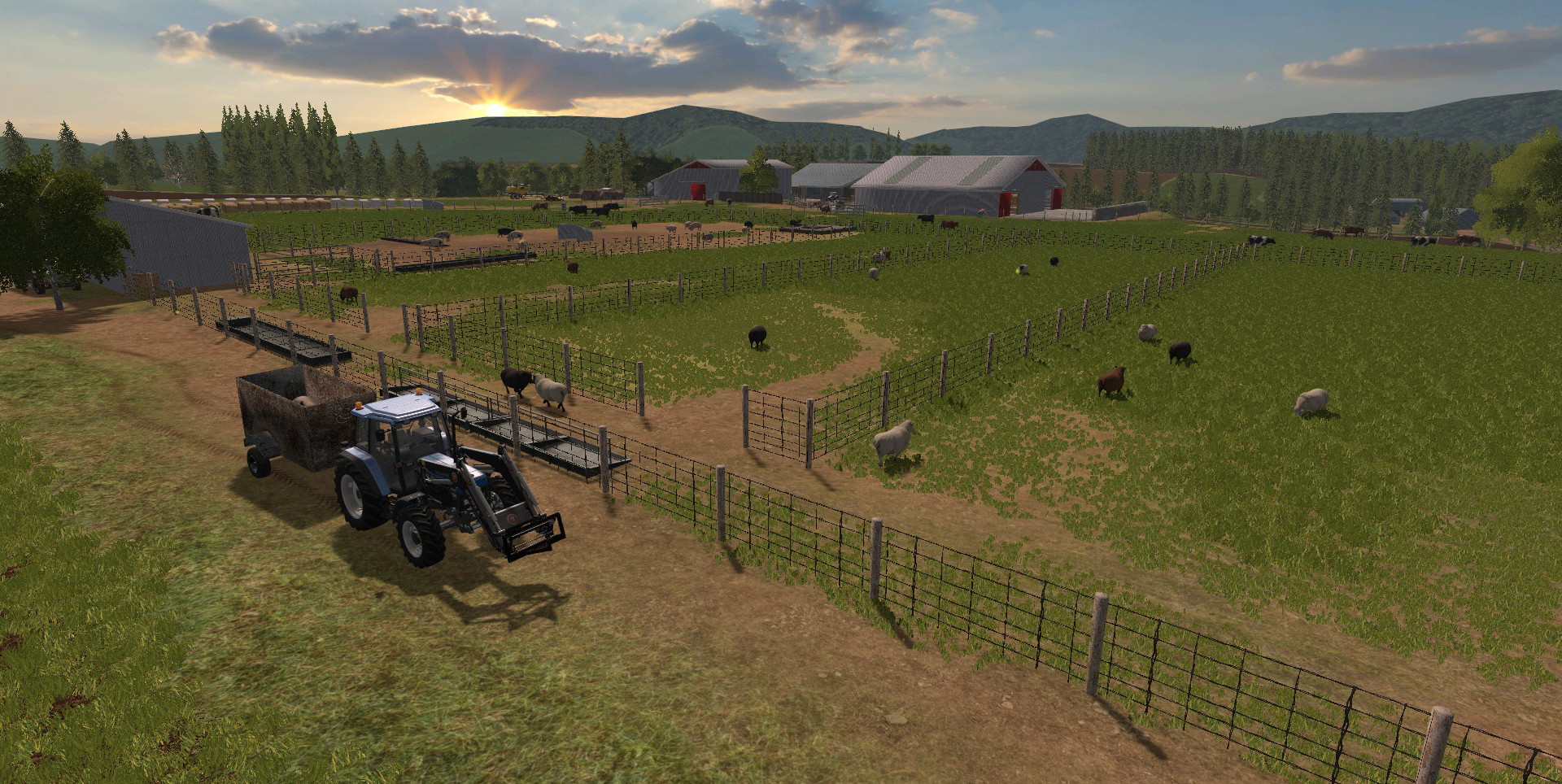 FS17 Small Animal Trailer Mod