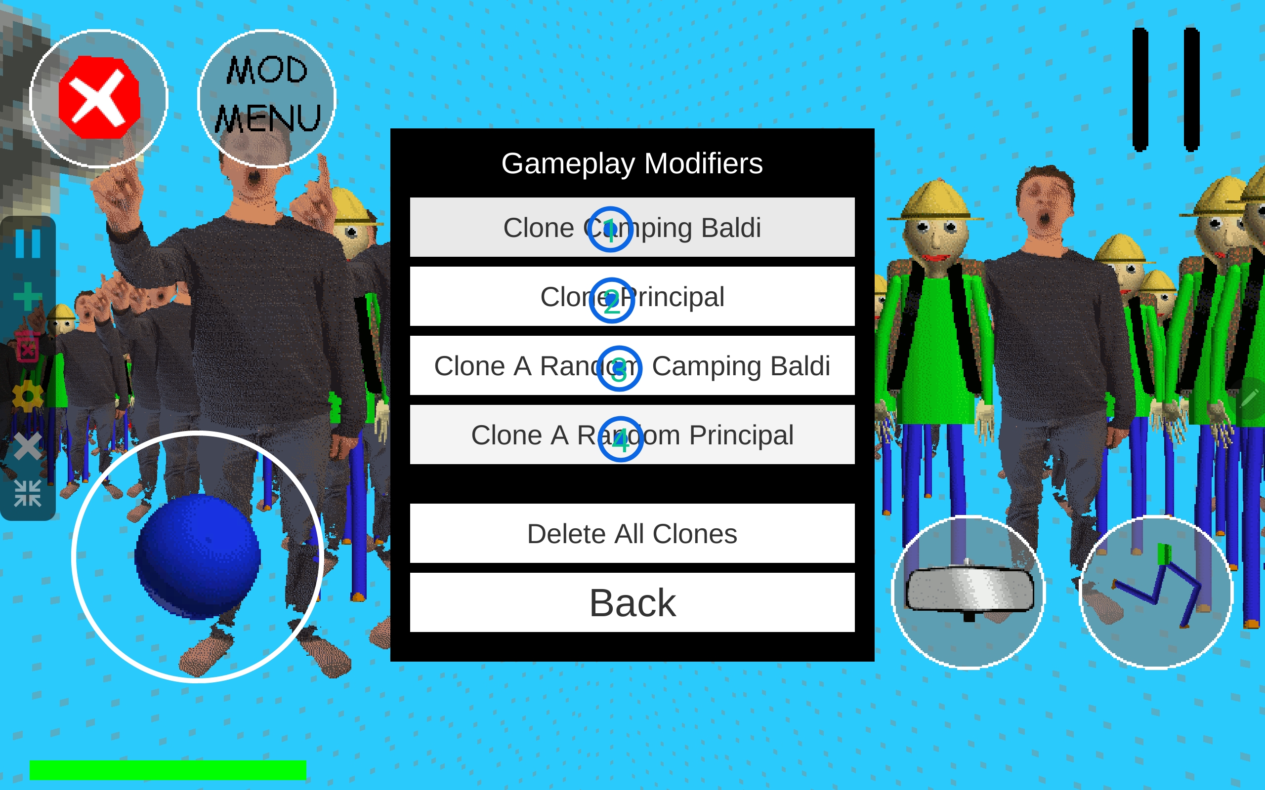 Baldi's Field Trip Camping - MOD MENU APK 