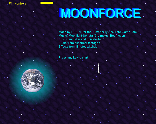 MOONFORCE by dsert for Historically Accurate Game Jam 3 - itch.io