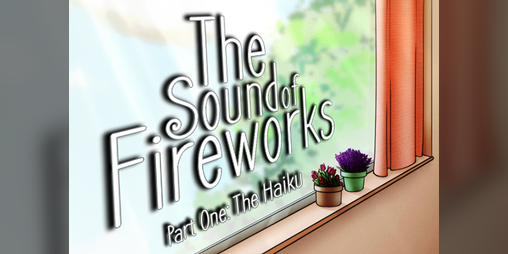 Cover image for The Sound of Fireworks: The Haiku