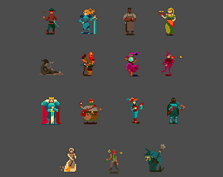 create an animated 32x32 pixel art character for your game