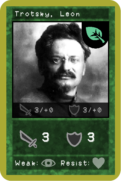 Leon Trotsky Card