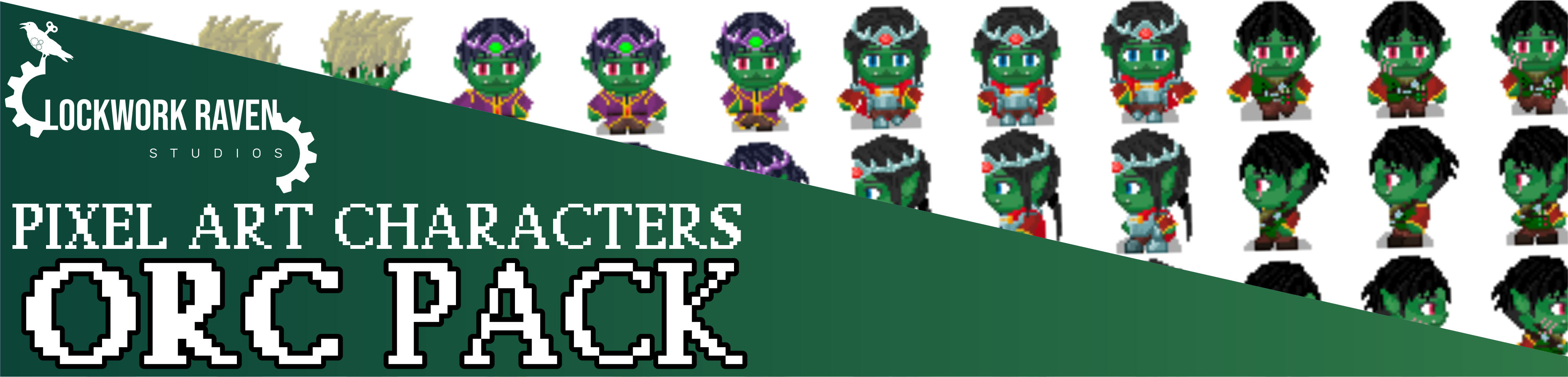 Pixel Art Characters - Orc Pack