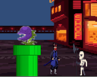 Ninja vs Calavera