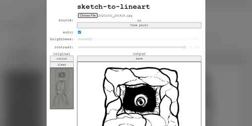 Cover image for sketch-to-lineart