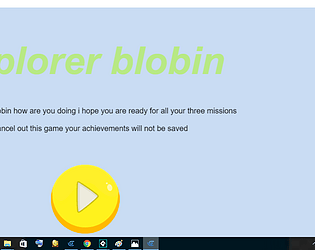 Explorer blobin