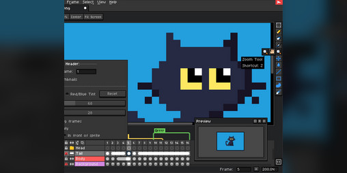 Cover image for dase-theme for Aseprite