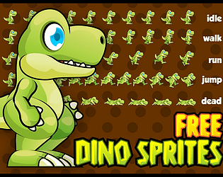 Browser Games - Google Dinosaur Run Game - Dinosaur - The Spriters Resource