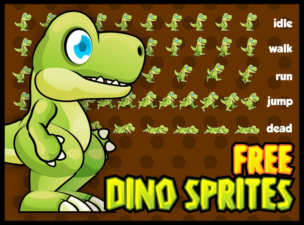 Free Dino Sprites