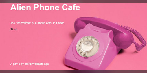 Cover image for Alien Phone Cafe