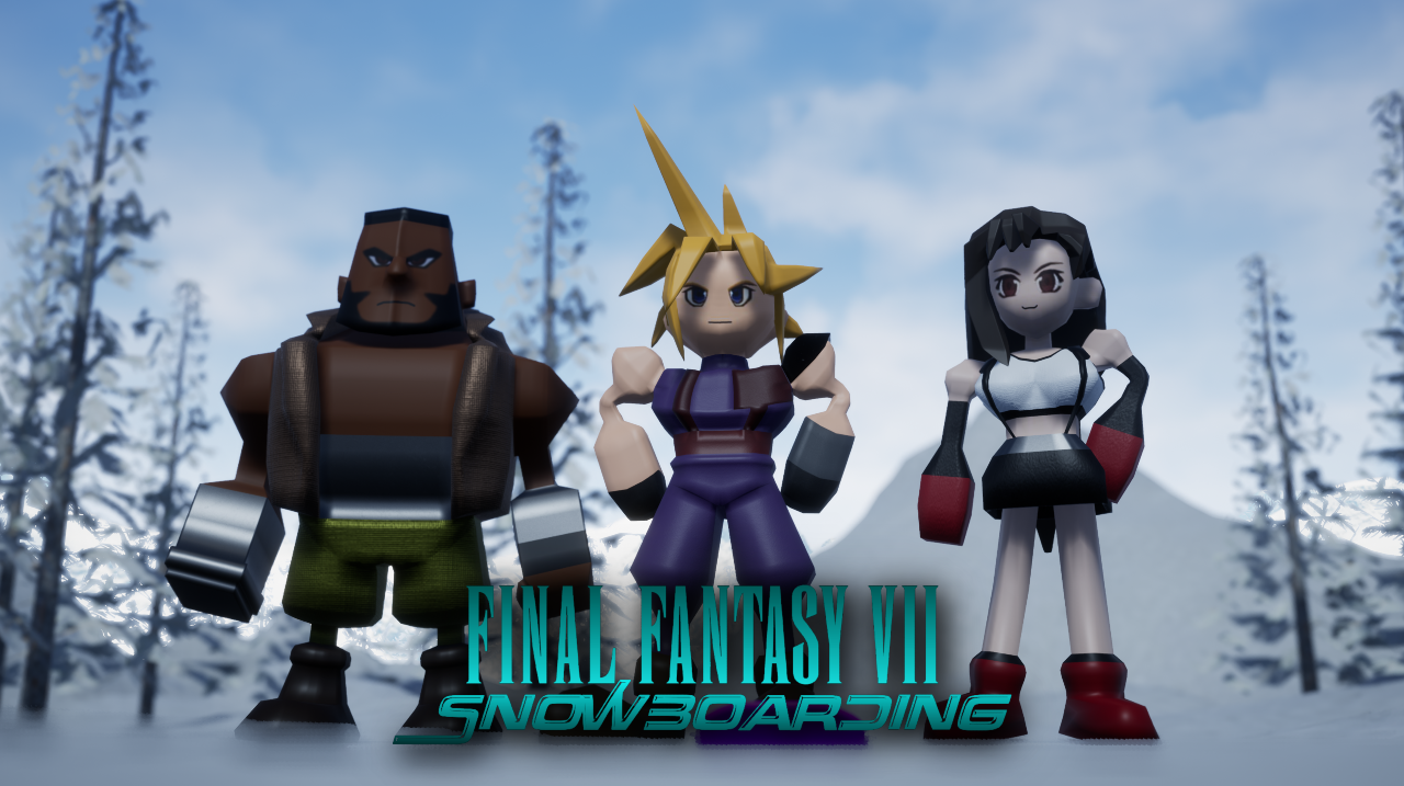 Final Fantasy VII Snowboarding (Fan-Game)