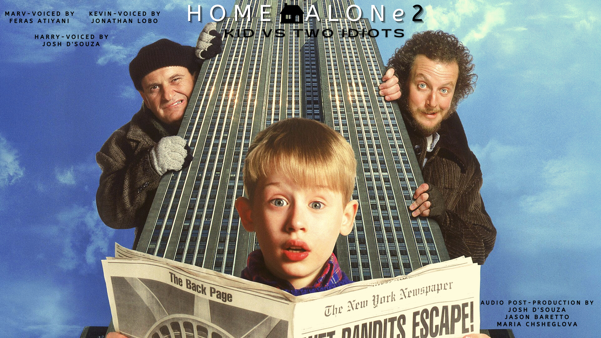 Home Alone 2: Kid vs Two Idiots