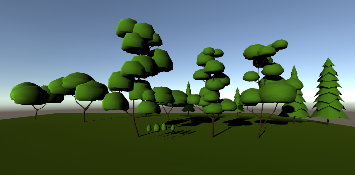 Low Poly Tree Pack Smooth