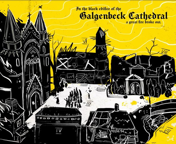 Cover image for The Burning of Galgenbeck Cathedral
