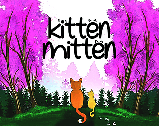 Kitten in a mitten