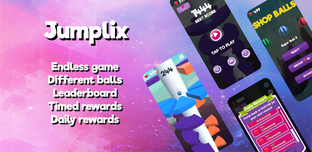 Jumplix – Helix Ball Bounce 3D