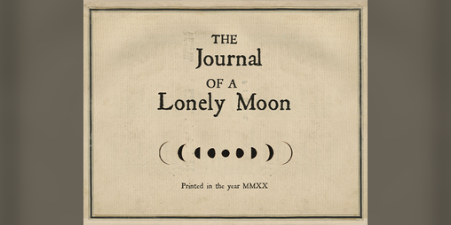 Cover image for The Journal of a Lonely Moon