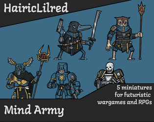 Hairic Minis - Wargame Mind Army pack  