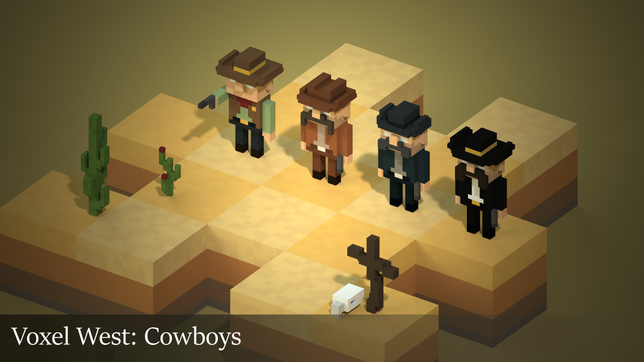 [ASSET] Voxel West: Cowboys