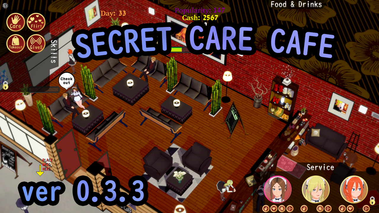 Secret care cafe