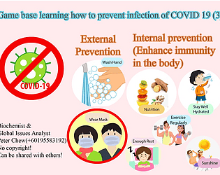 ​Game base learning to prevent infection from covid-19(Android).Peter Chew 周贻德