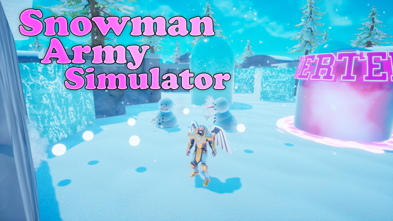 Snowman Army Simulator