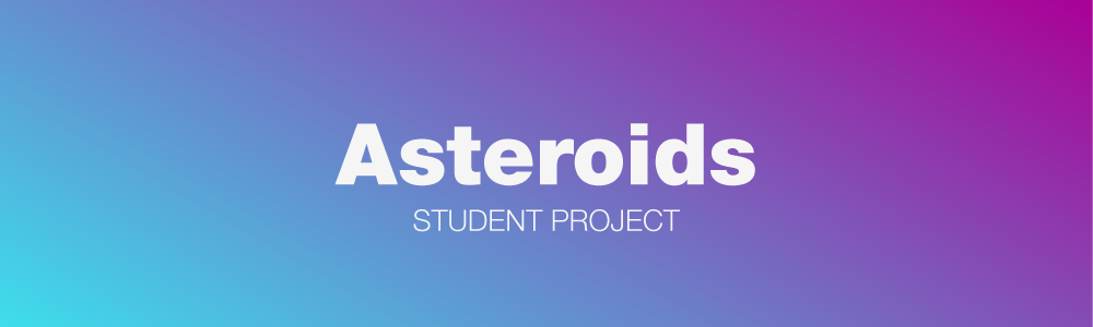 Asteroids - Student project