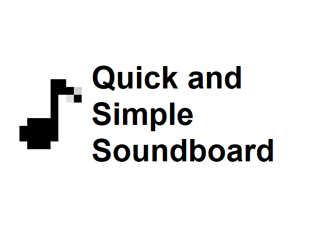 Quick and Simple Soundboard