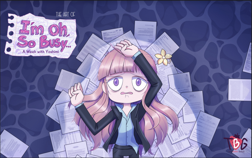 The Art of I'm Oh, So Busy - Artbook & Wallpapers