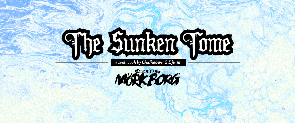 The Sunken Tome - for MÖRK BORG