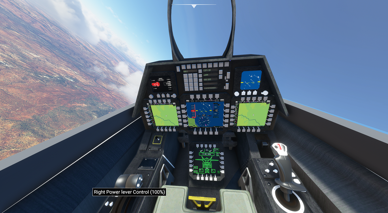 f22 raptor cockpit