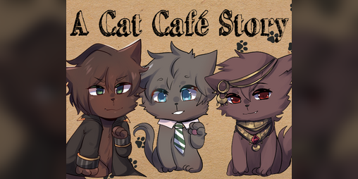 Cover image for A Cat Café Story