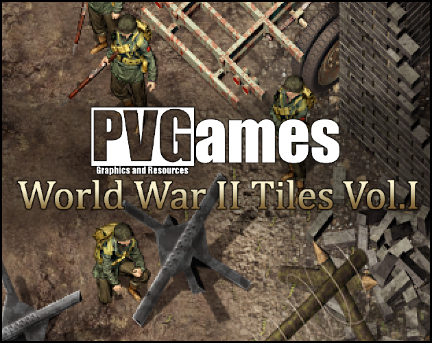 2.5D World War II Tiles Vol. I by PVGames