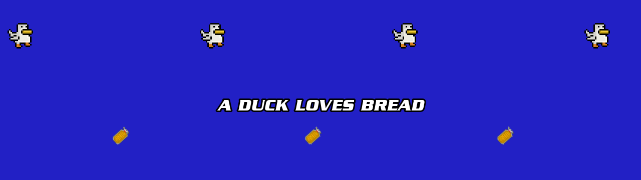 A Duck Loves Bread
