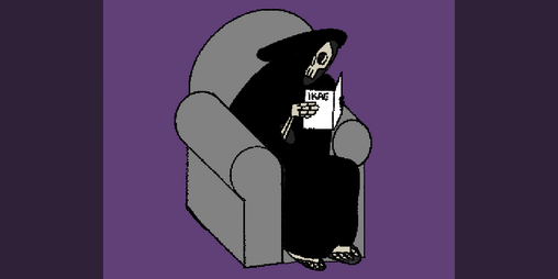 Cover image for grim home