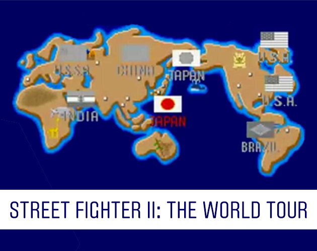 street fighter world tour map