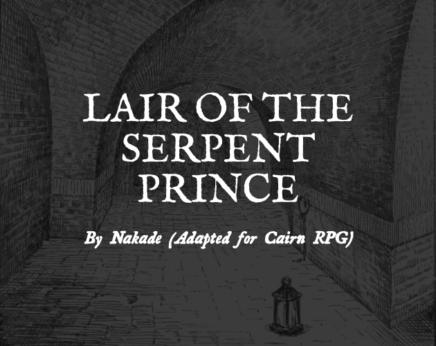 Cover image for Lair of the Serpent Prince (Cairn)